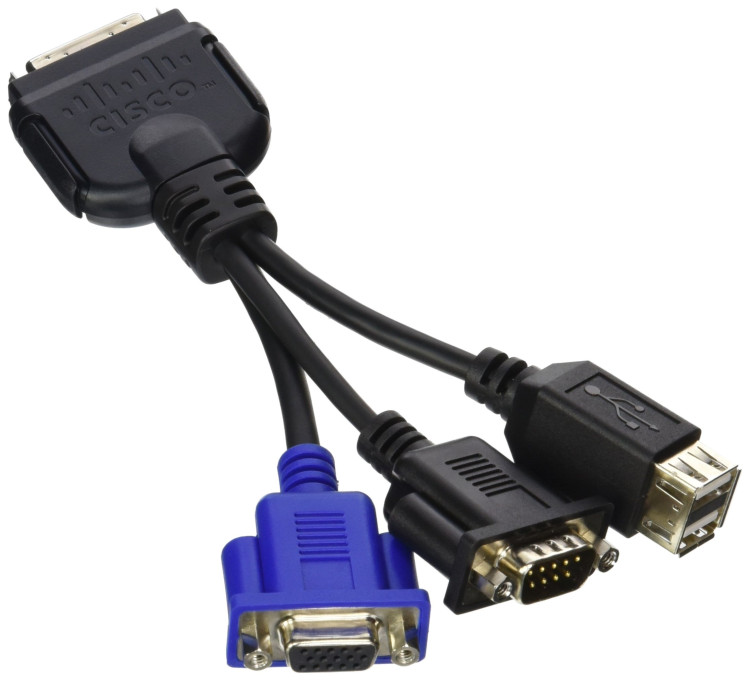 KVM local IO cable for UCS servers console port