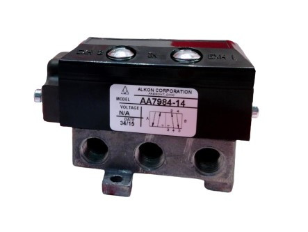 ALKON AA7984-14 PILOT VALVE SINGLE 1/4INCH SUB BASE ALKON AA7984-14 PILOT VALVE SINGLE 1/4INCH SUB BASE