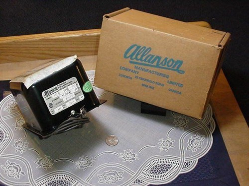 ALLANSON 421-222A 120/10000V DELCO TRANSFORMER ALLANSON 421-222A 120/10000V DELCO TRANSFORMER