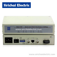 E1 over optic fiber modem, AC220V or DC-48V optional