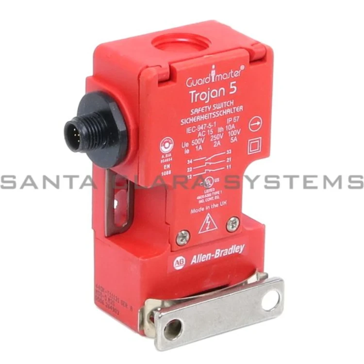 ALLEN BRADLEY TROJAN-3EM SAFETY SWITCH 10AMP 500VAC