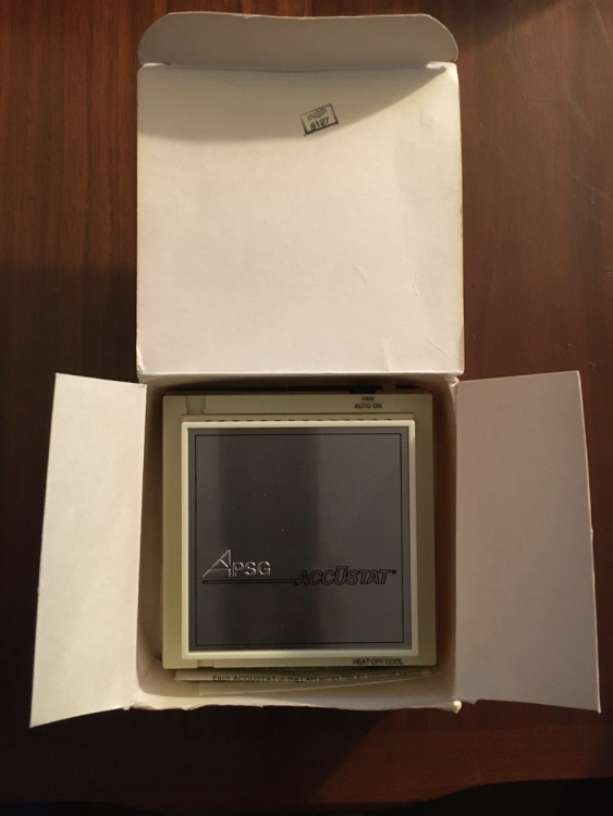 ACCUSTAT LA-1 THERMOSTAT LOW VOLTAGE SINGLE STAGE 24-30V COOLING ACCUSTAT LA-1 THERMOSTAT LOW VOLTAGE SINGLE STAGE 24-30V COOLING