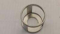 ALLEN BRADLEY 800E-AMRG PROT. RING, 40MM, SHINY METAL, FOR 2 POS. PUSH-PULL, ILLUM./NON-ILLUM.