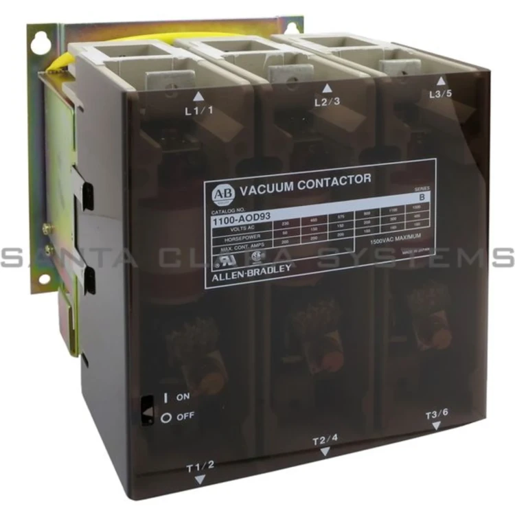 CONTACTOR VACUUM 180AMP 100-127V 3-PHASE 1500V MAX CONTACTOR VACUUM 180AMP 100-127V 3-PHASE 1500V MAX