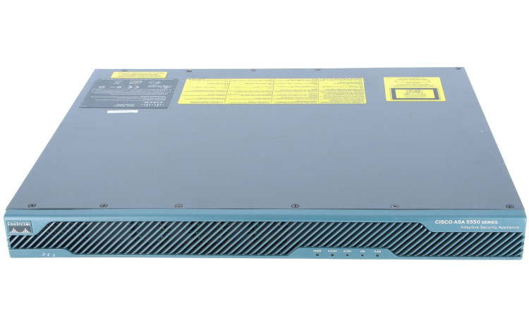 ASA 5550 Appliance with SW, HA, 8GE+1FE, 3DES/AES