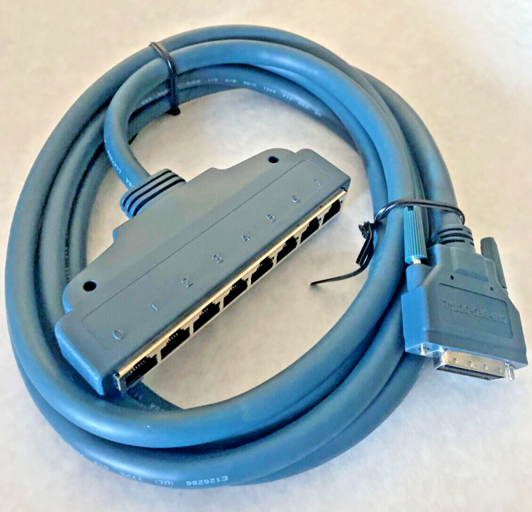 3 Meter 8 PRI DFC Cable - Male RJ45 3 Meter 8 PRI DFC Cable - Male RJ45