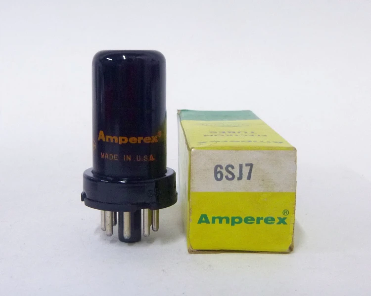 AMPEREX 6SJ7 ELECTRON TUBE 8PIN