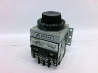 AGASTAT 7012-PK TIME DELAY RELAY, DPDT, 300SEC, 125VDC; CONTACT CONFIGURATION:DPDT; NOM INPUT VOLTAGE:125V DC; DELAY TIME RANGE:1S TO 300S; TIMING ADJUSTMENT:KNOB; RE