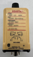 AGASTAT SSC12ADD TIME DELAY RELAY 120VAC/SC 2-60SEC