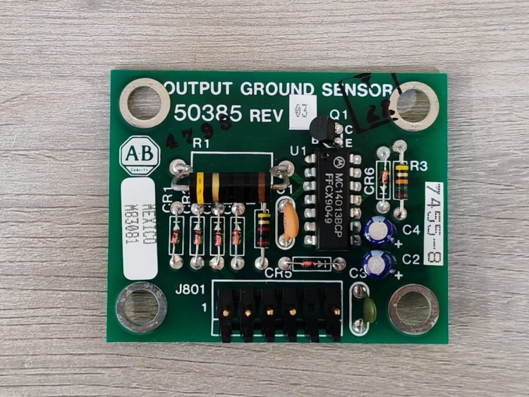 ALLEN BRADLEY 50385 PC BOARD OUTPUT GROUND SENSOR SPARE PART KIT ALLEN BRADLEY 50385 PC BOARD OUTPUT GROUND SENSOR SPARE PART KIT