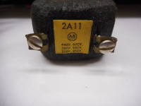 ALLEN BRADLEY 2-A11 COIL FOR MAGNETIC STARTER 440380/220VAC 60/50/25HZ