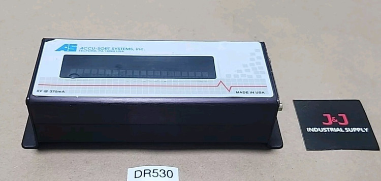 ACCU SORT GP018C POWER SUPPLY 120VAC 5VDC 800MA MAX