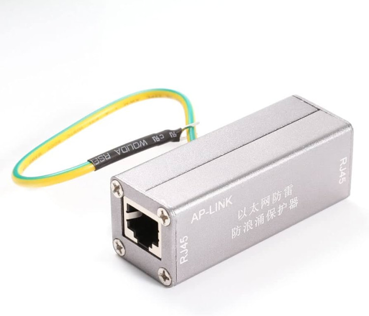 Ethernet RJ45lightning protection, 4500V protection capability