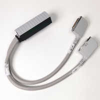 ALLEN BRADLEY 1492-ACABLE0-10F PRE-WIRED CABLE FOR ANALOG I/O MODULES, CABLE TYPE F, 20 CONDUCTORS, 22 AWG, W/ 1771-WG CONNECTOR, 1.0 METER (3.28 FEET)