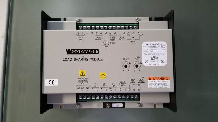 WOODWARD 9907-838  LOAD SHARING MODULE 100-240VAC 50-400HZ