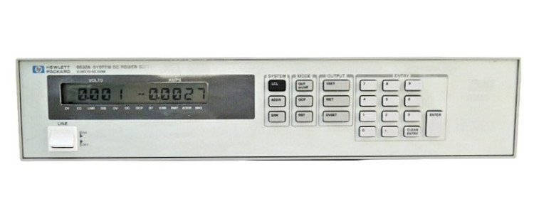 AGILENT 6632A SYSTEM DC POWER SUPPLY 0-20V/0-5A 100W AGILENT 6632A SYSTEM DC POWER SUPPLY 0-20V/0-5A 100W