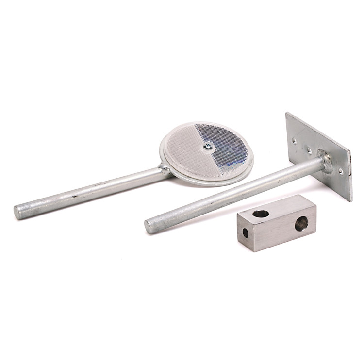 ALLEN BRADLEY 92-93 PHOTOELECTRIC SENSORS, ACCESSORY, REFLECTOR, 23 X 42.5 MM RECTANGULAR WITH MOUNTING TABS AND BRACKET. RIGHT ANGLE BRACKET AND ADHESIVE TAPE ALLEN BRADLEY 92-93 PHOTOELECTRIC SENSORS, ACCESSORY, REFLECTOR, 23 X 42.5 MM RECTANGULAR WITH MOUNTING TABS AND BRACKET. RIGHT ANGLE BRACKET AND ADHESIVE TAPE