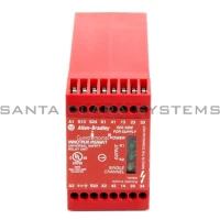 ALLEN BRADLEY 440R-C23018 MSR6R TSAFETY MONITORING RELAY 110V AC INPUTS 1NC OR 2NCSAFETY OUTPUTS 3NO AUXILIARY OUTPUTS 1NC FIXED TERMINALS 455MM HOUSING