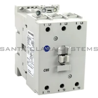 ALLEN BRADLEY 100-C85KD00 CONTACTOR, SCREW TERMINALS, 45KW/400V, COIL 2 TERMINALS, COIL TERMINALS AT LINE SIDE, CONTROL VOLTAGE 110V 50/60HZ, NO AUXILIARY CONTACT, SINGEL PACK