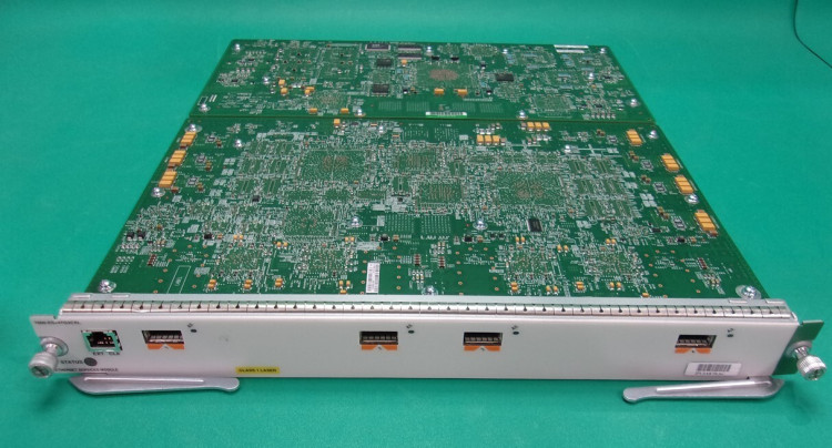 7600 ES+ Line Card, 4x10GE XFP with DFC 3CXL