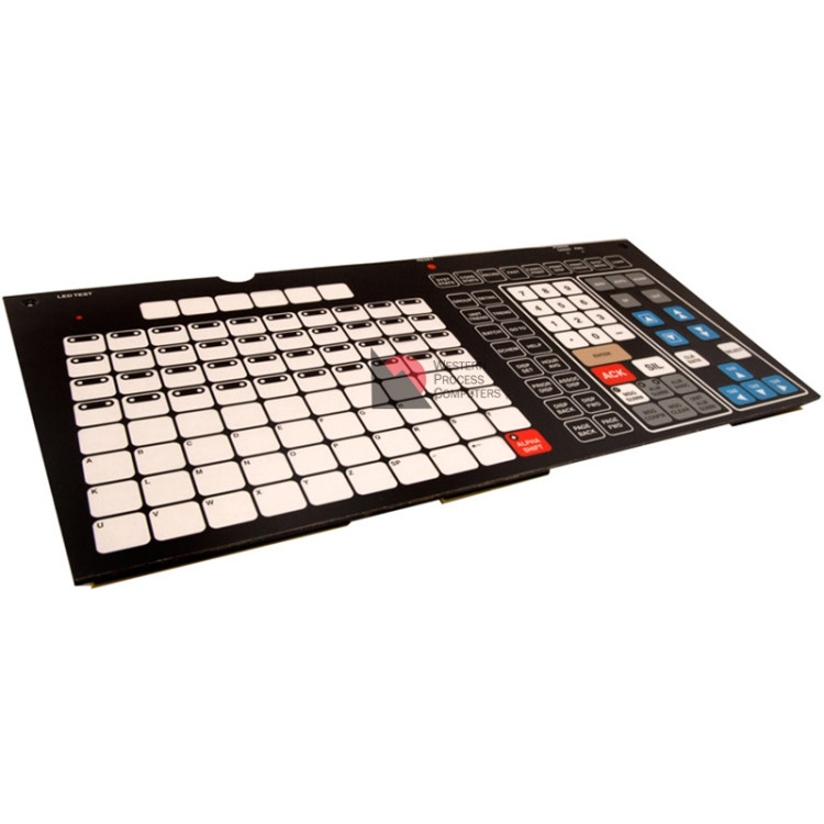 HONEYWELL 51400756-100 KEYBOARD MEMBRANE OVERLAY ABCDE FOR TRC-3000 HONEYWELL 51400756-100 KEYBOARD MEMBRANE OVERLAY ABCDE FOR TRC-3000