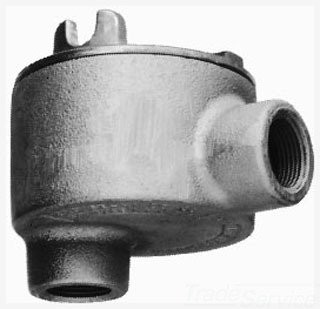CONDUIT OUTLET BOX 4HUB 3/4INCH FEED THRU NEMA7&9 CONDUIT OUTLET BOX 4HUB 3/4INCH FEED THRU NEMA7&9