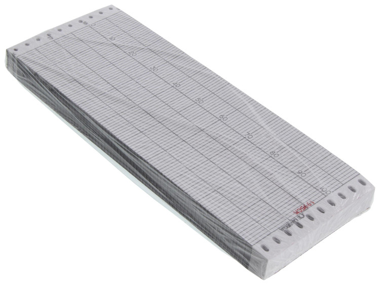 Z-FOLD CHART PAPER 180 MM X 20 M 7IN X 65FT PKG/1 Z-FOLD CHART PAPER 180 MM X 20 M 7IN X 65FT PKG/1