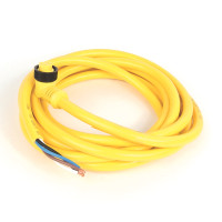 ALLEN BRADLEY 889N-R4AF-12F CONNECTION SYSTEM, MINI, CORDSET, FEMALE 4 PIN RIGHT ANGLE, 16AWG, 600 V, 10 A, MOLDED OIL-RESISTANT PVC, 3.7 M