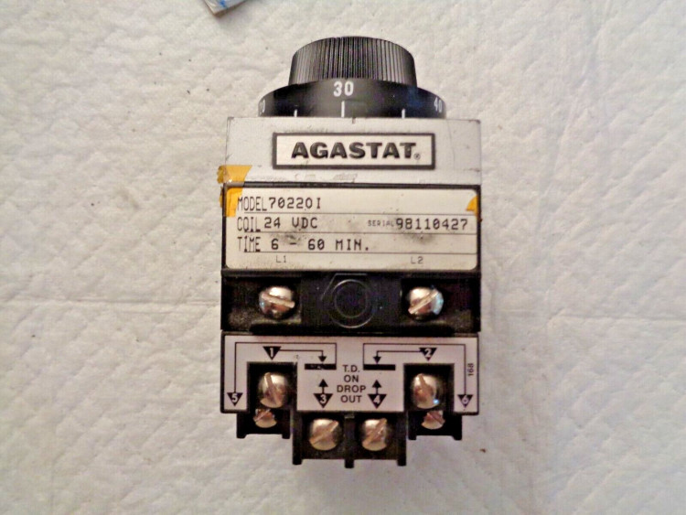 AGASTAT 70220FM TIMING RELAY AGASTAT 70220FM TIMING RELAY