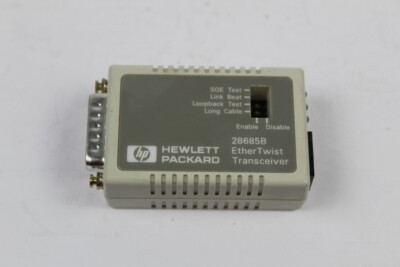 AGILENT 28685B TRANSCEIVER ETHER TWIST 10-BASE-T AGILENT 28685B TRANSCEIVER ETHER TWIST 10-BASE-T