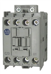 ALLEN BRADLEY 100-C23KF01 CONTACTOR, SCREW TERMINALS, 11KW/400V, COIL 2 TERMINALS, COIL TERMINALS AT LINE SIDE, CONTROL VOLTAGE 230V 50/60HZ, 1 N.C. AUXILIARY CONTACT, SINGEL PACK ALLEN BRADLEY 100-C23KF01 CONTACTOR, SCREW TERMINALS, 11KW/400V, COIL 2 TERMINALS, COIL TERMINALS AT LINE SIDE, CONTROL VOLTAGE 230V 50/60HZ, 1 N.C. AUXILIARY CONTACT, SINGEL PACK