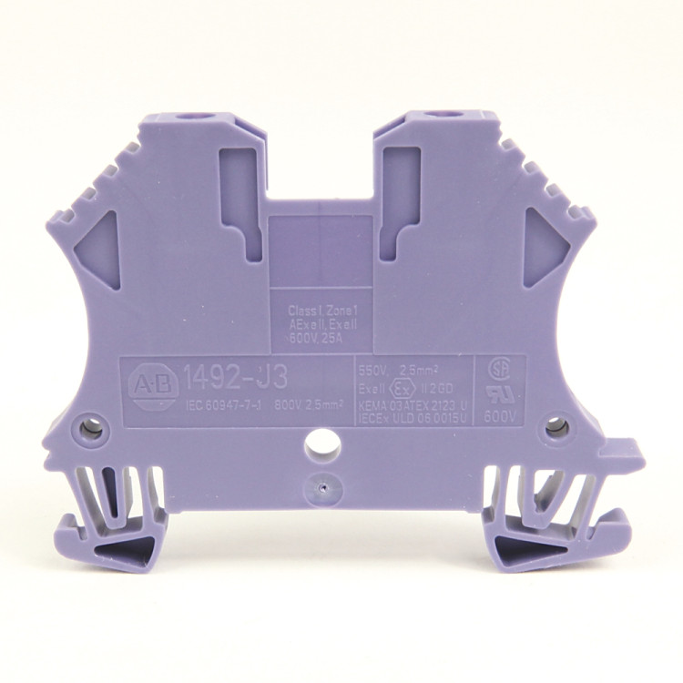 ALLEN BRADLEY 1492-J3-W 1492-J IEC TERMINAL BLOCK, ONE-CIRCUIT FEED-THROUGH BLOCK, 2.5 MM (# 24 AWG - # 12 AWG), STANDARD FEEDTHROUGH, WHITE, ALLEN BRADLEY 1492-J3-W 1492-J IEC TERMINAL BLOCK, ONE-CIRCUIT FEED-THROUGH BLOCK, 2.5 MM (# 24 AWG - # 12 AWG), STANDARD FEEDTHROUGH, WHITE,
