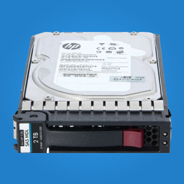 HP 2TB 6G SAS 7.2K LFF (3.5-inch) Quick-release Dual Port MDL 1y Warranty Hard Drive