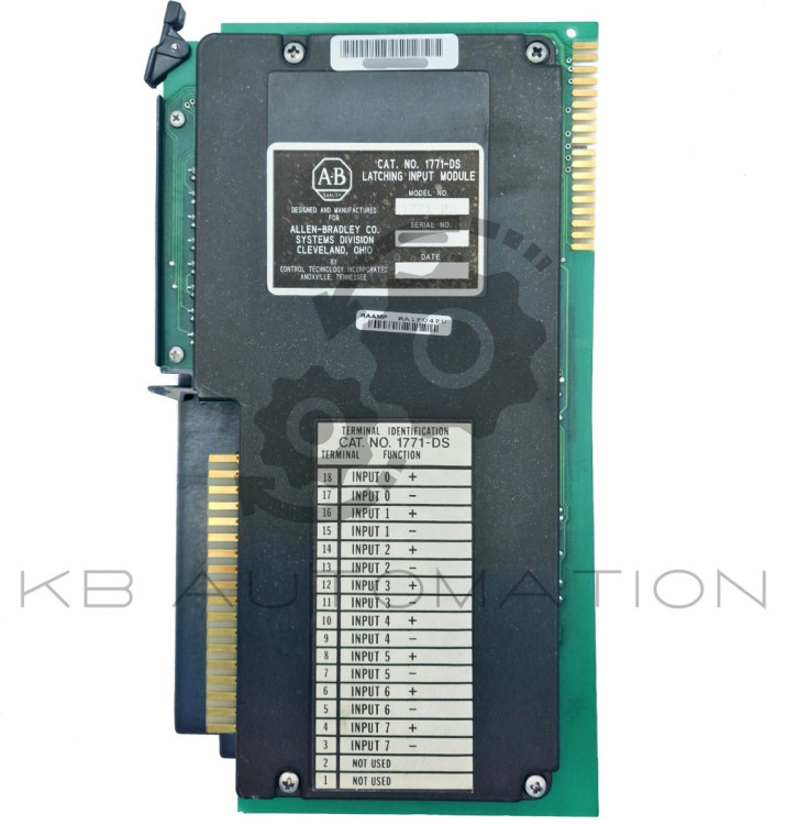 ALLEN BRADLEY 1771-DS LATCHING INPUT MODULE, 10-27V DC, 8 INPUTS ALLEN BRADLEY 1771-DS LATCHING INPUT MODULE, 10-27V DC, 8 INPUTS