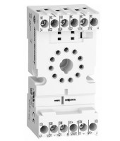 ALLEN BRADLEY 700-HN205 11-Pin Tube Base Socket, Screw Terminals, Guarded Touch Safe Terminal Construction with Optional Timing Attachment Space