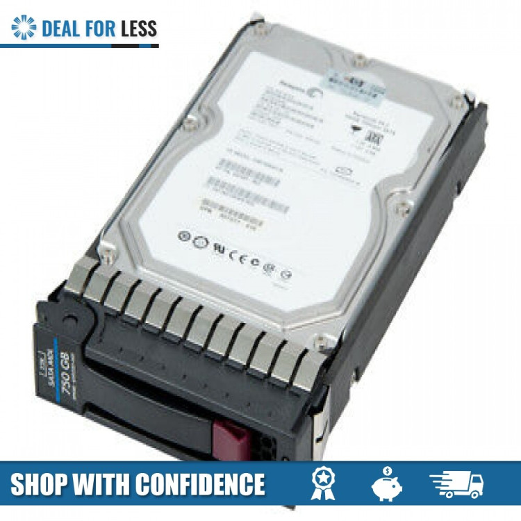 HP 750GB 7.2K 3G SATA 3.5" Hard Drive - 458930-B21 / 459320-001 / 482483-003