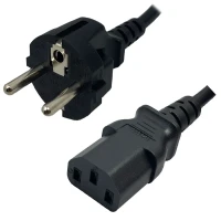 AC Power Cable; Europe (10A/250V; 2.5 meter)