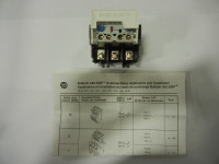 ALLEN BRADLEY 592-B1CA SMP-2 SOLID-STATE OLR, NEMA 0, 1, 0.32-1.0A, CLASS 10, 15, 20, OR 30