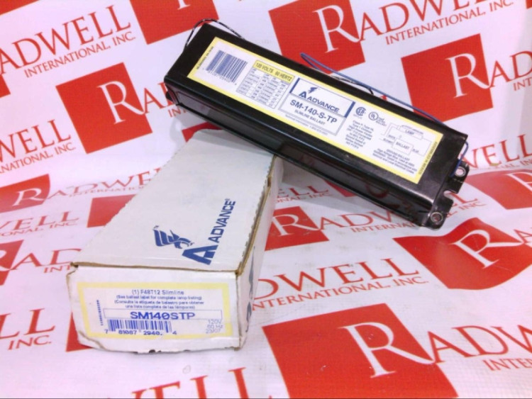 ADVANCE BALLAST SM-140-S-TP BALLAST 425MA 120V 60HZ ADVANCE BALLAST SM-140-S-TP BALLAST 425MA 120V 60HZ
