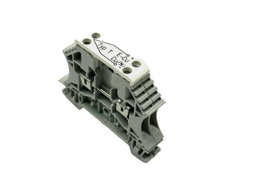 ALLEN BRADLEY 1492-TC10 END BARRIER FOR TERMINAL BLOCK BLACK