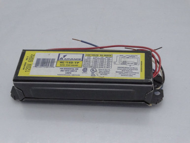 ADVANCE TRANSFORMER RL-140-TP BALLAST 1LIGHT 40W RAPID START 120V/60HZ