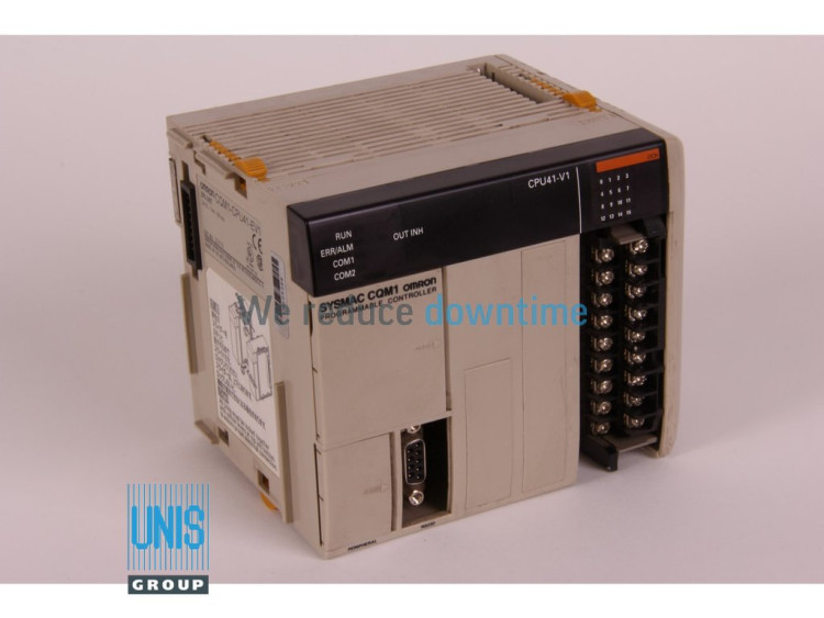 OMRON CQM1-CPU43-E-V1  CPU MODULE W/16POINT INPUT 24VDC
