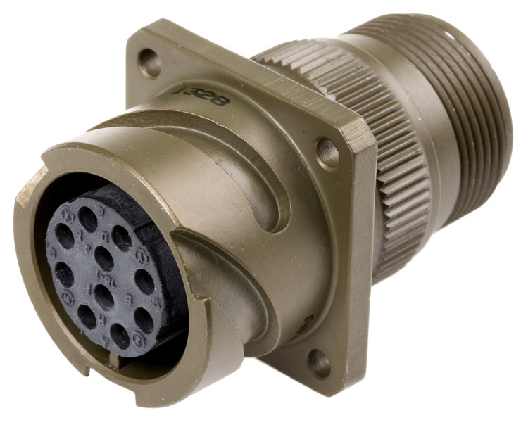 AMPHENOL 97-3101A-18 PLUG ASSEMBLY SHELL SIZE 18 AMPHENOL 97-3101A-18 PLUG ASSEMBLY SHELL SIZE 18