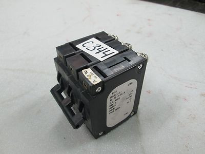AIRPAX IELH11-1-62-25.0-B-01-V CIRCUIT BREAKER 25AMP 2POLE 250VAC 50/60HZ AIRPAX IELH11-1-62-25.0-B-01-V CIRCUIT BREAKER 25AMP 2POLE 250VAC 50/60HZ