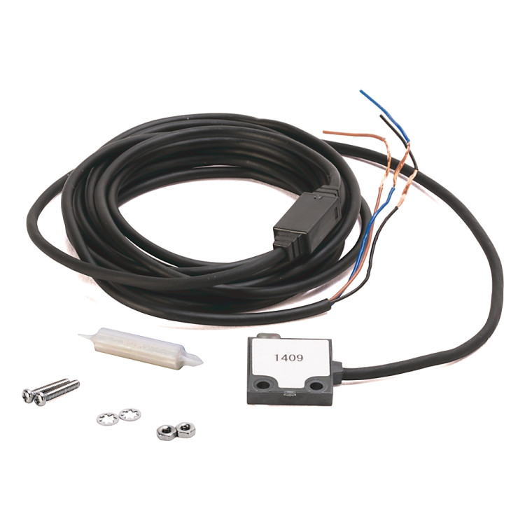 ALLEN BRADLEY 42KA-T2KNHK-A2 PHOTOELECTRIC SENSORS, ULTRA MINIATURE FLAT PACK, TRANSMITTED BEAM, FIELD OF VIEW 40 DEG, NO SENSITIVITY ADJUSTMENT, SENSING RANGE 500 MM, 24 VDC, NPN, DARK OPERATED, CABLE 2 M ALLEN BRADLEY 42KA-T2KNHK-A2 PHOTOELECTRIC SENSORS, ULTRA MINIATURE FLAT PACK, TRANSMITTED BEAM, FIELD OF VIEW 40 DEG, NO SENSITIVITY ADJUSTMENT, SENSING RANGE 500 MM, 24 VDC, NPN, DARK OPERATED, CABLE 2 M