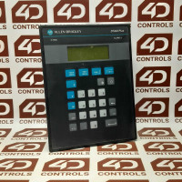 ALLEN BRADLEY 2707-L8P1 OPERATOR INTERFACE DTAM 4LINE LCD 8KMEM DF1/DH485