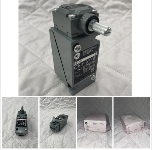 ALLEN BRADLEY 802T-CU LIMIT SWITCH, NEMA TYPE 4 AND 13 OILTIGHT CONSTRUCTION, NON-PLUG-IN, SIDE PUSH ROD, 2-CIRCUIT, WHOLE SWITCH, MANIFOLD MOUNT ALLEN BRADLEY 802T-CU LIMIT SWITCH, NEMA TYPE 4 AND 13 OILTIGHT CONSTRUCTION, NON-PLUG-IN, SIDE PUSH ROD, 2-CIRCUIT, WHOLE SWITCH, MANIFOLD MOUNT