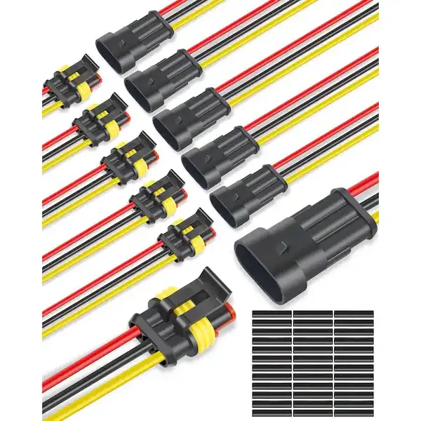 ACE 202316 CABLE 24PIN MALE CONNECTOR 3PIN FEMALE CONN ACE 202316 CABLE 24PIN MALE CONNECTOR 3PIN FEMALE CONN
