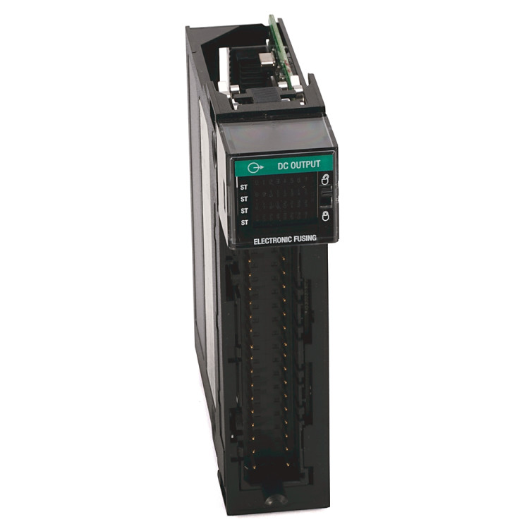 ALLEN BRADLEY 1756-OV32E 10-30 VDC ELECTRONICALLY FUSED SINKING OUTPUT 32 PT (36 PIN)