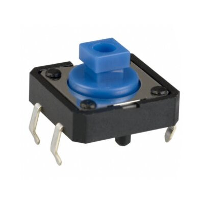 SWITCH, TACTILE, SPST-NO, 50MA, THD; CONTACT CONFIGURATION:SPST-NO; OPERATING FORCE:0.98N; CONTACT VOLTAGE DC NOM:24V; CONTACT CURRENT MAX:50MA; ACTUA SWITCH, TACTILE, SPST-NO, 50MA, THD; CONTACT CONFIGURATION:SPST-NO; OPERATING FORCE:0.98N; CONTACT VOLTAGE DC NOM:24V; CONTACT CURRENT MAX:50MA; ACTUA